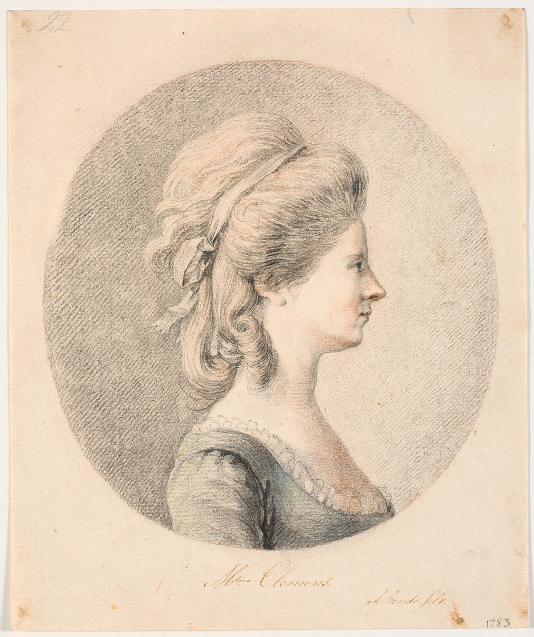 Konstnärens självporträtt av Marie Jeanne Clemens