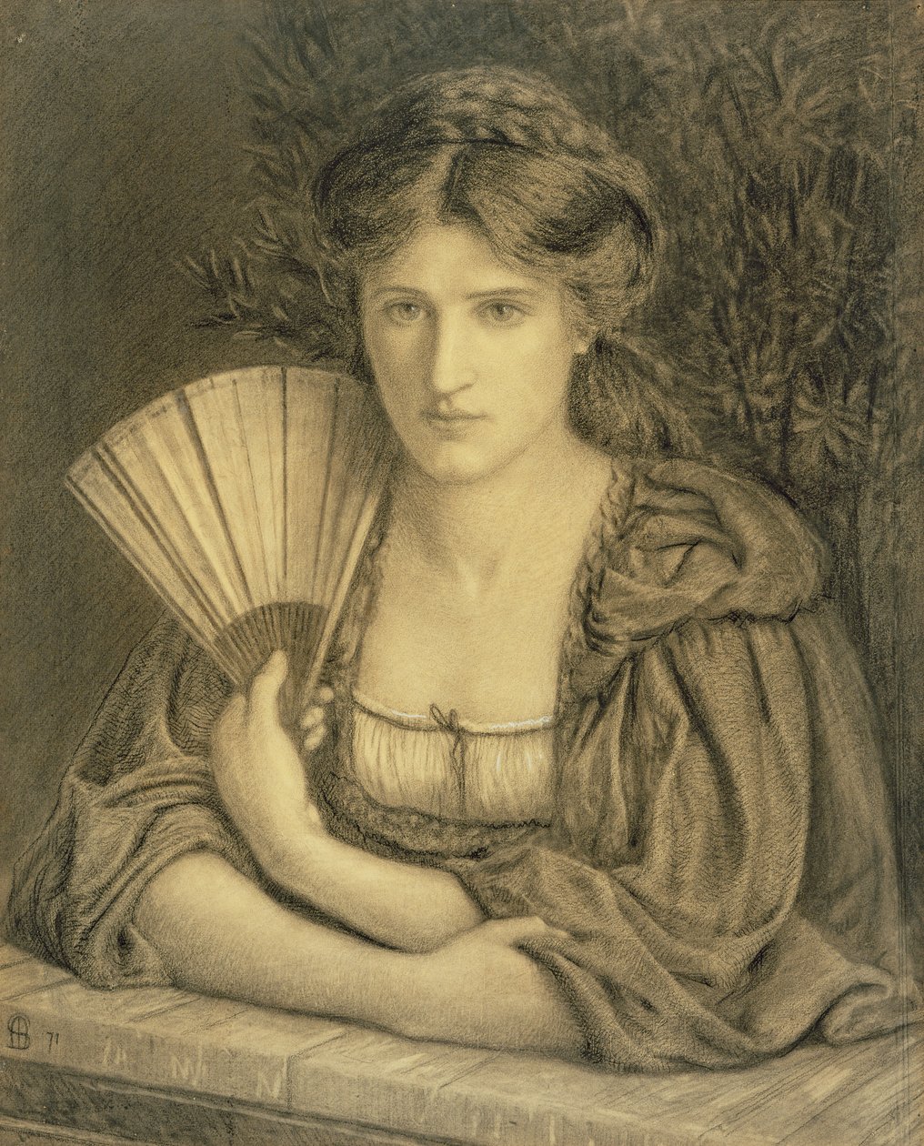 Självporträtt av Marie Spartali Stillman