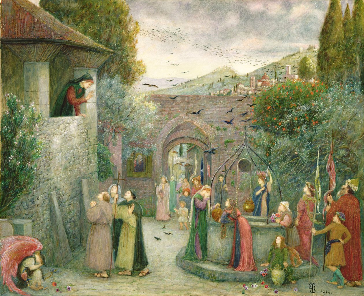 Pilgrimsfolket av Marie Spartali Stillman