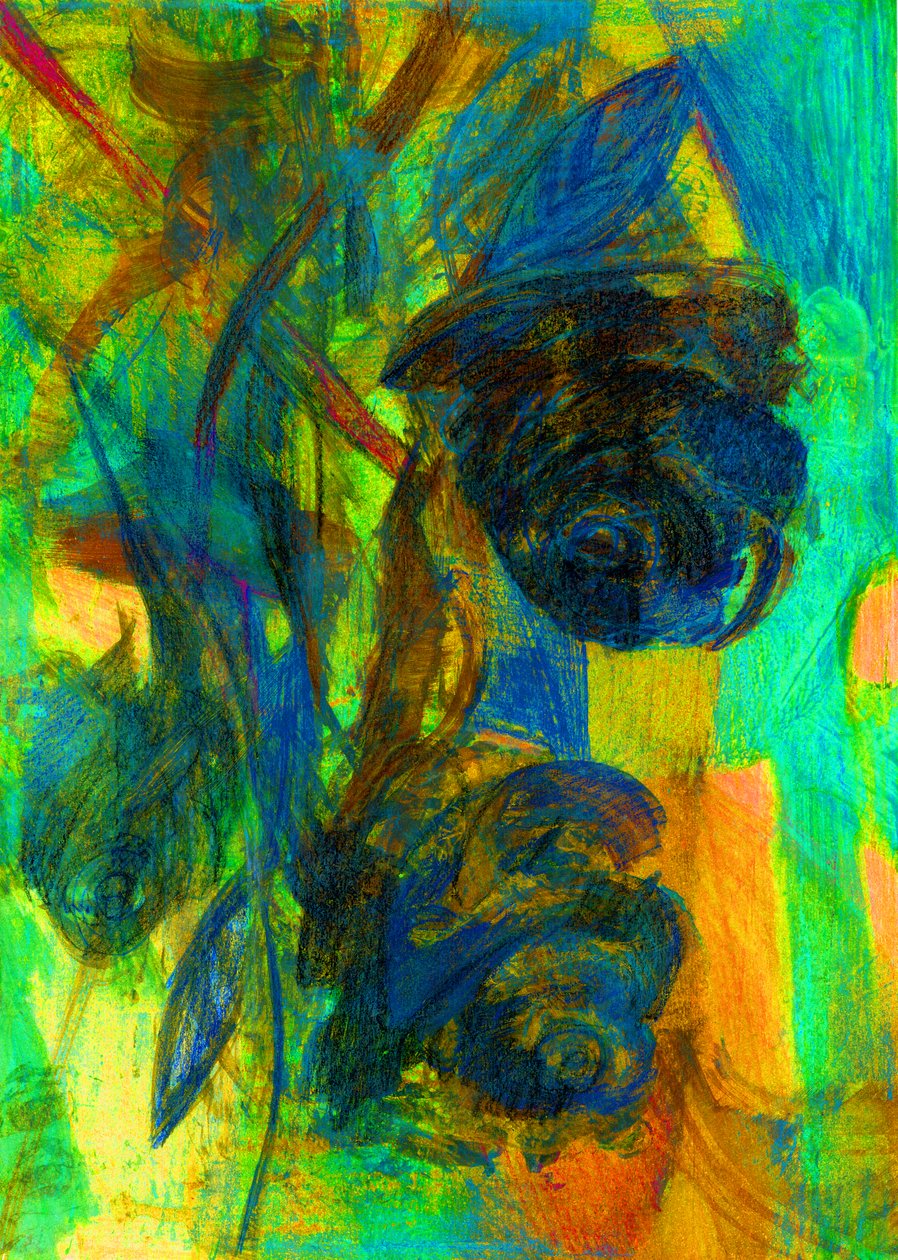 Rosor, 2023 (digital bild) av Marina Falco