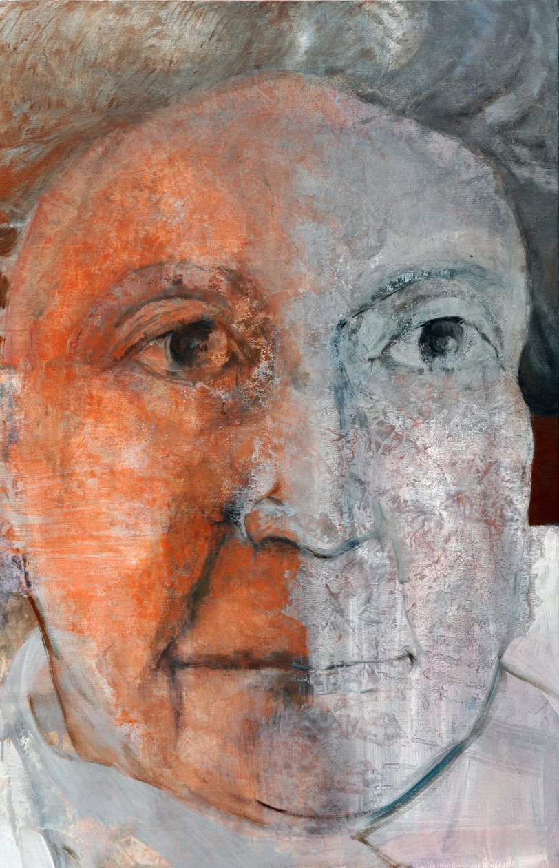 Vultus, 2014 (olja på duk) av Marina Falco