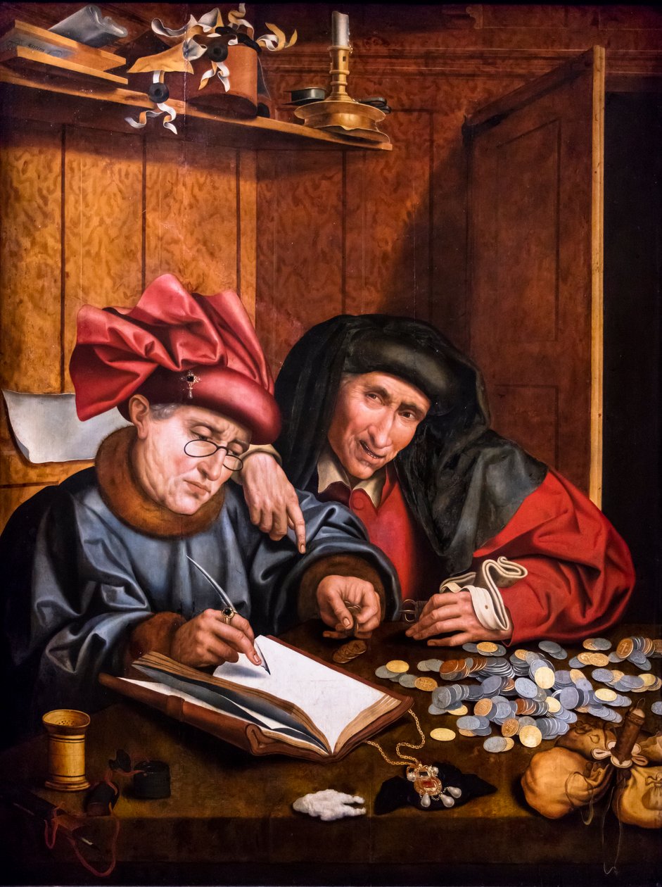 The Silver Counters, Nederländerna av Marinus van Reymerswaele