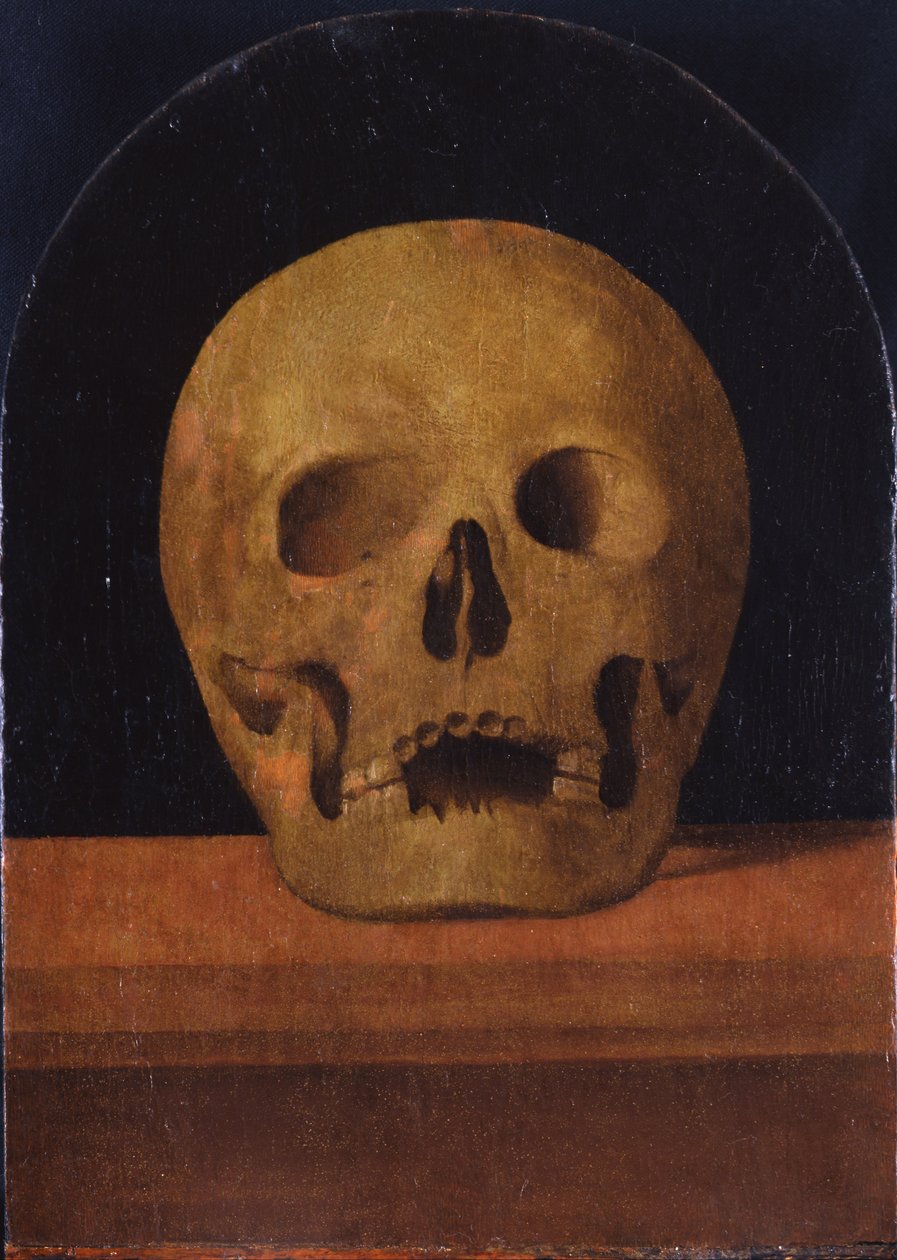 Memento mori. Baksidan av triptyken, 1500 av Mariotto Albertinelli