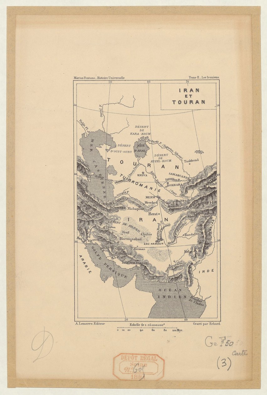 Iran och Touran av Marius Fontane