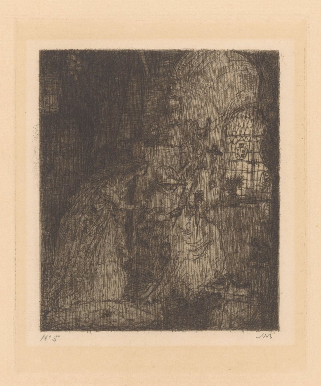 Törnrosa av Marius Bauer (signed by artist)