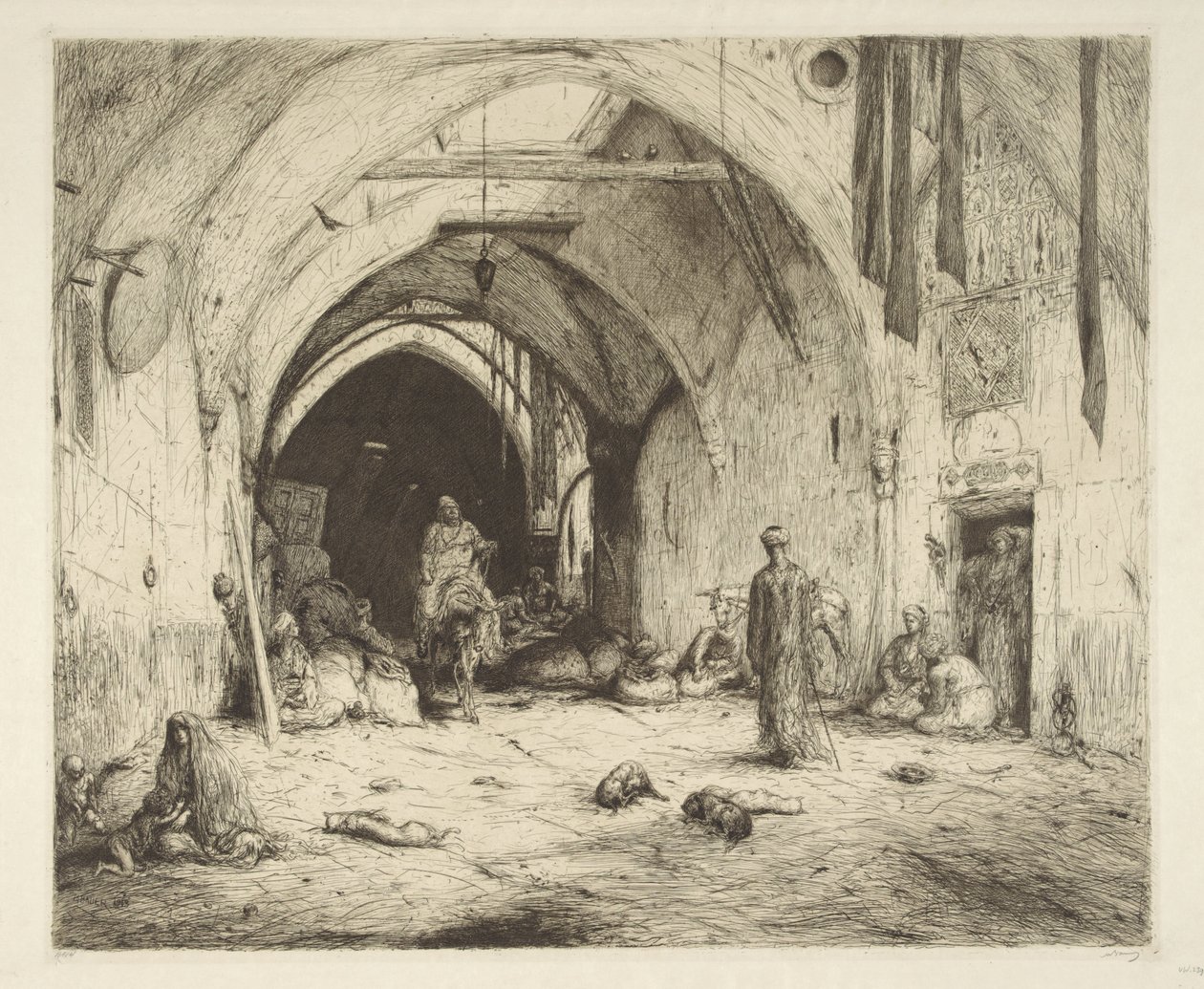 basar i Damaskus av Marius Bauer