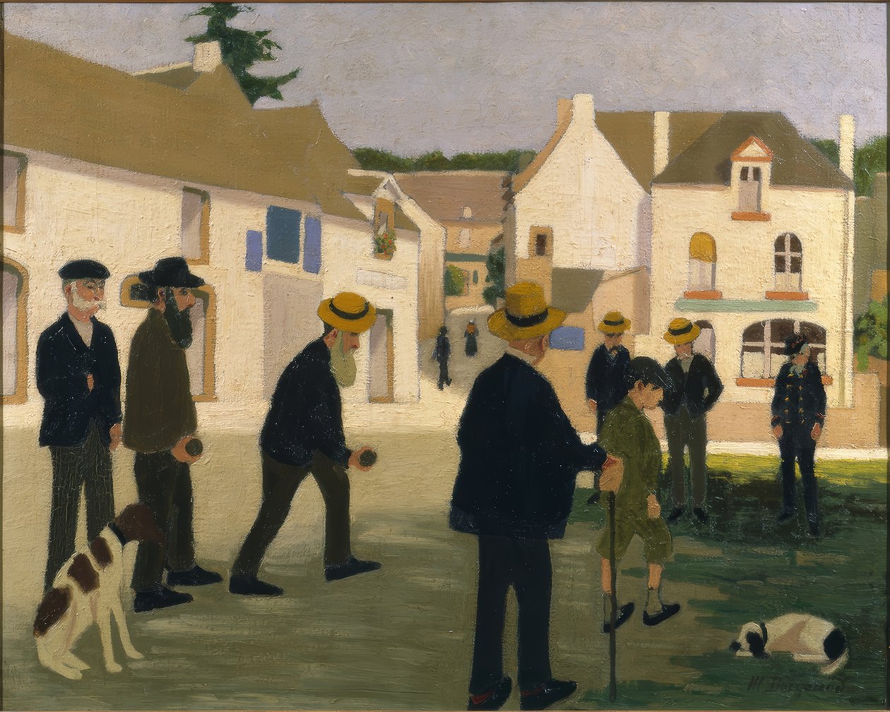Boulespelet av Marius Borgeaud