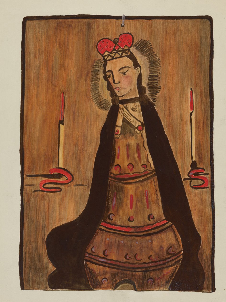 Altartavla, ca. 1937. av Marjery Parish