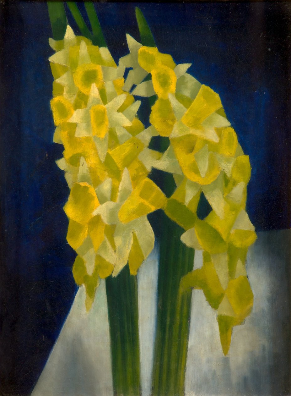 Påskliljor, 1954 av Mark Gertler
