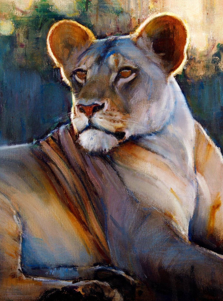 Chyulu Dawn (detaljer), 2021 av Mark Adlington