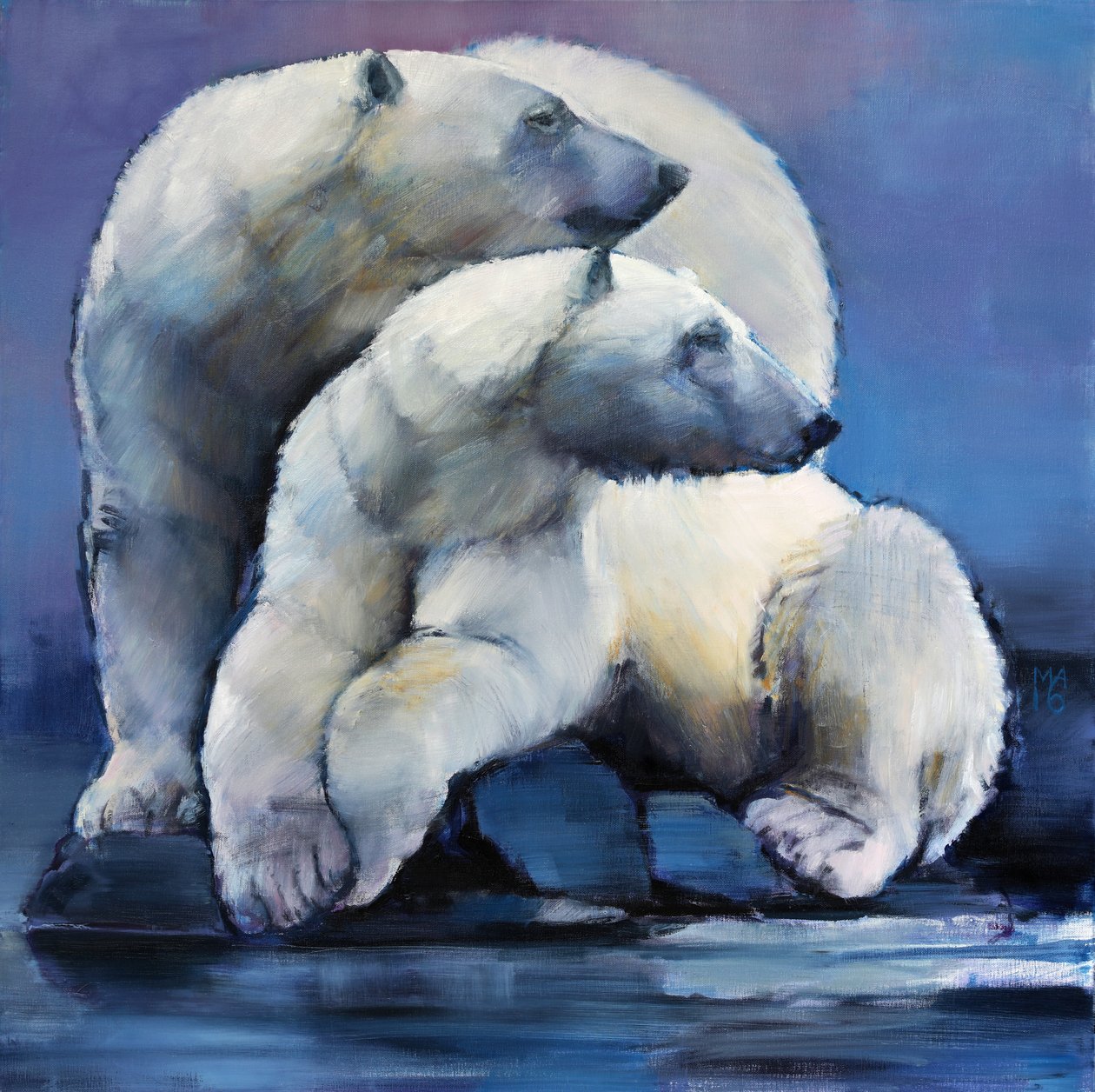 Moon Bears, 2016 av Mark Adlington