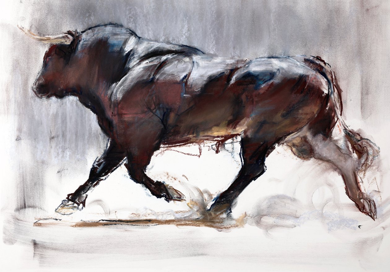 Running Bull, 2022 av Mark Adlington