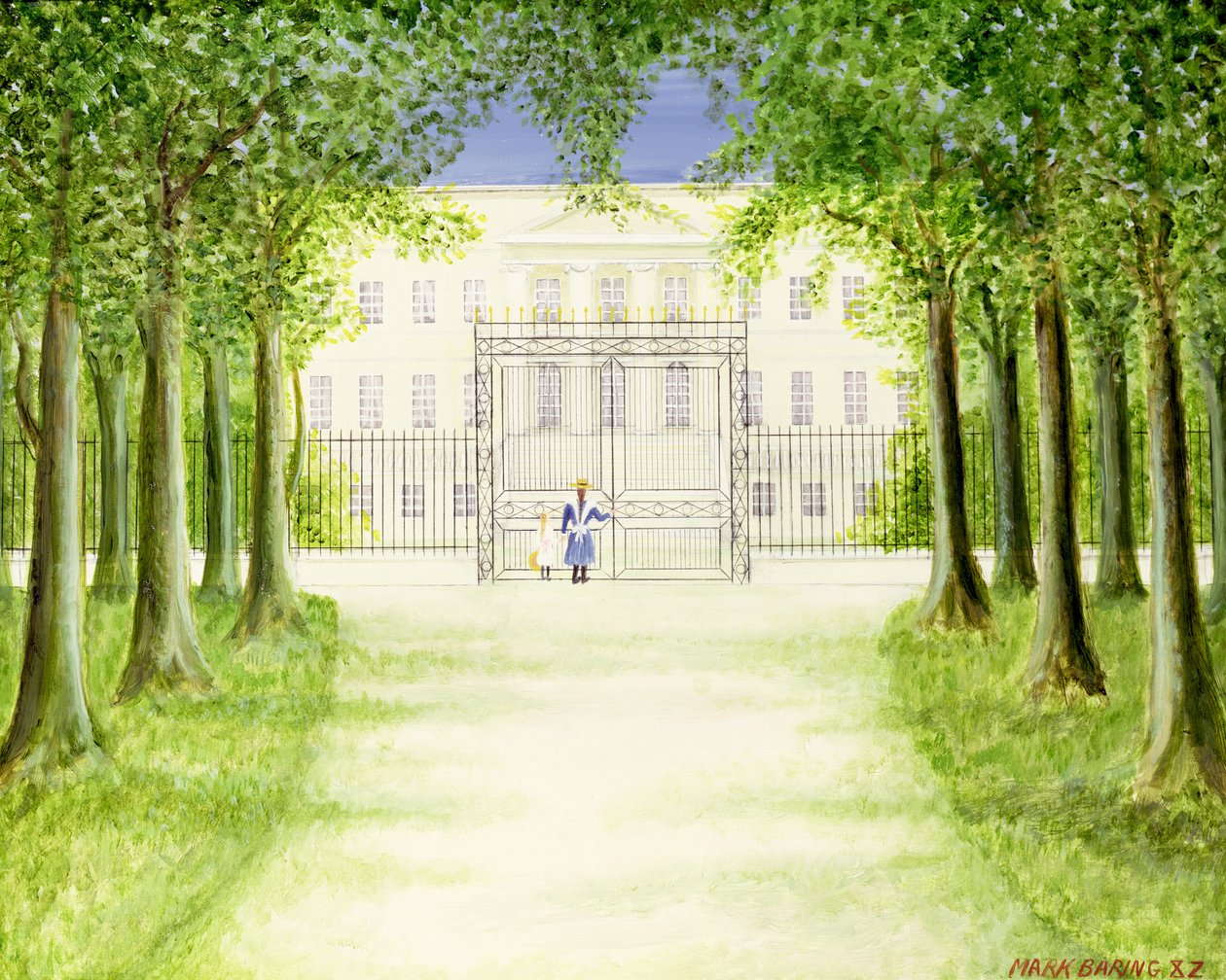 Franskt slott av Mark Baring