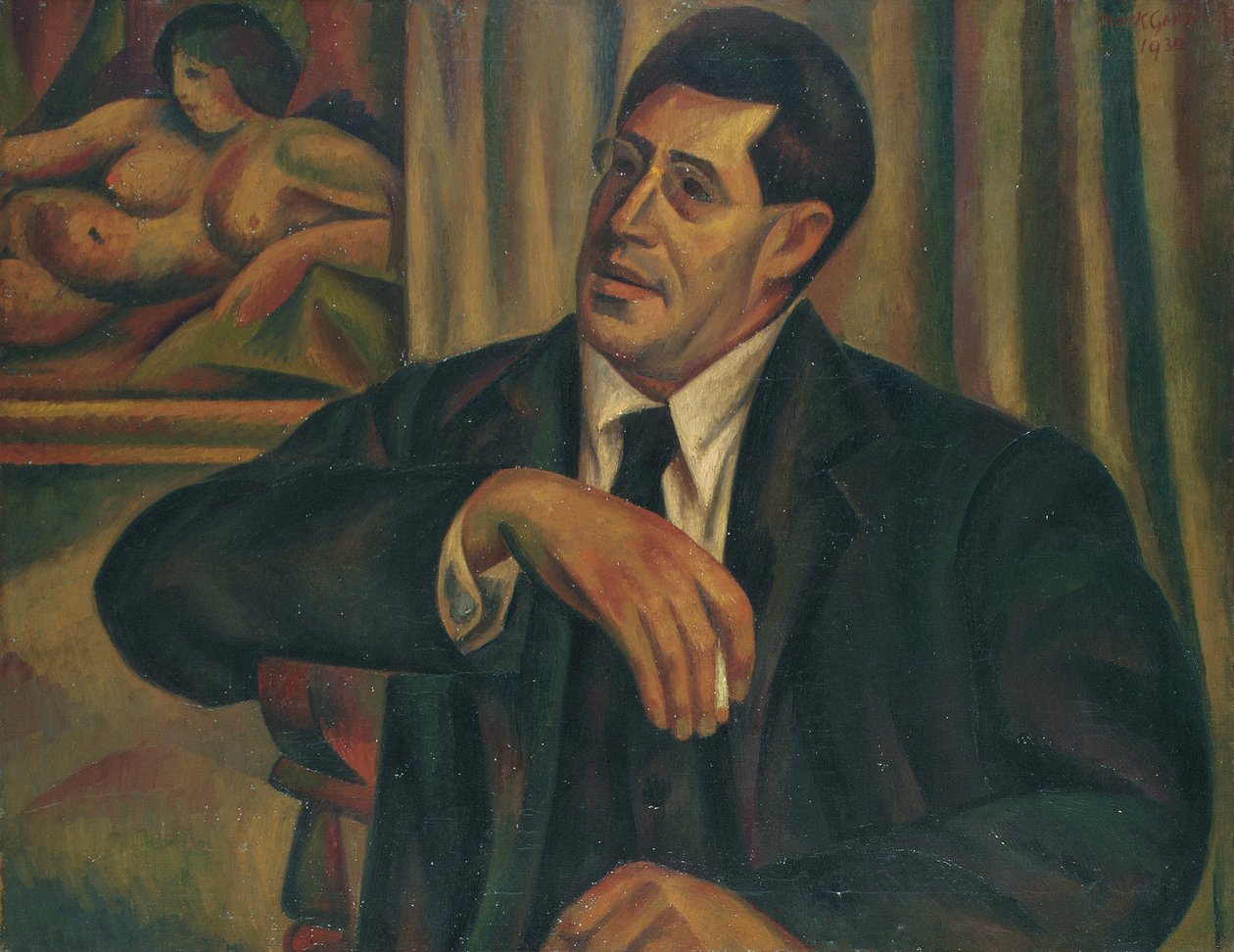 Porträtt av Kotelian av Mark Gertler