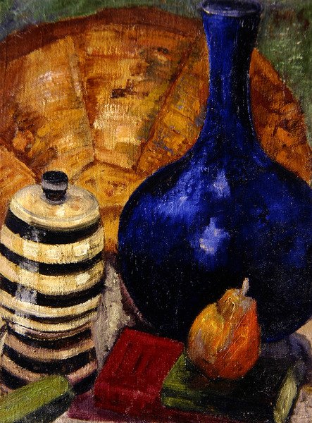 Stilleben (olja på duk) av Mark Gertler
