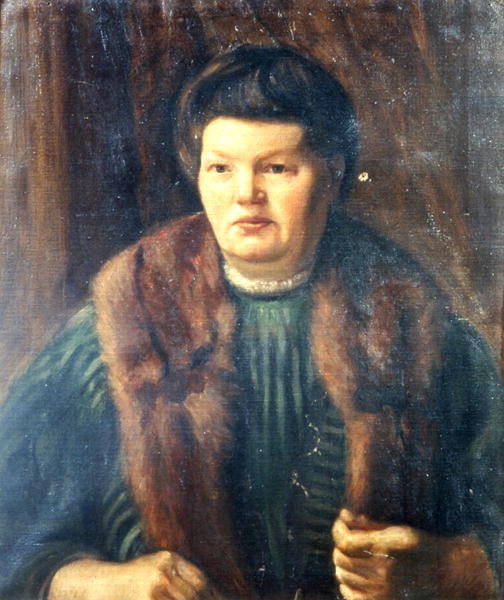 Konstnärens mor, ca 1909 (olja på duk) av Mark Gertler
