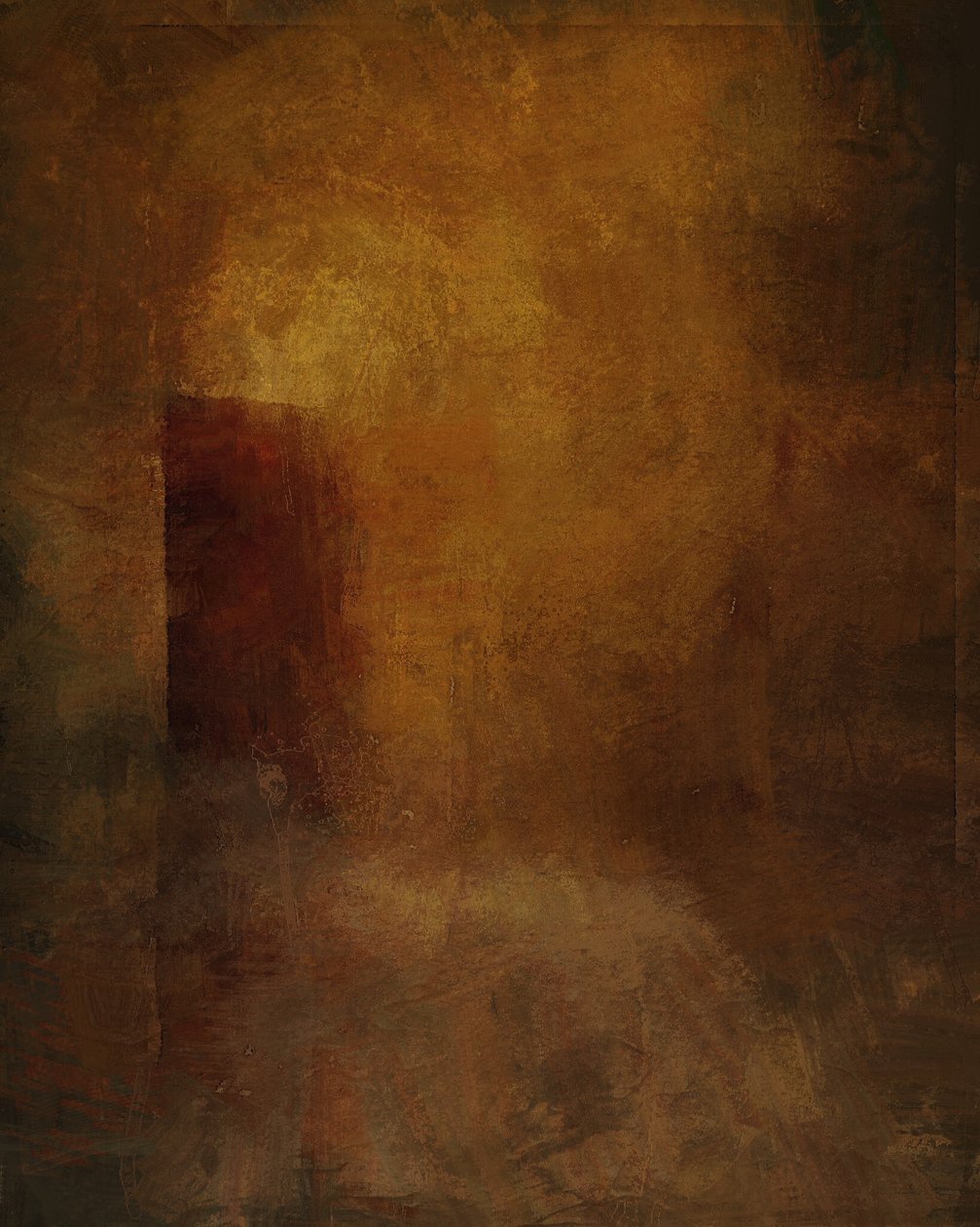 tomt rum, Elvaston Castle (blandad media) av Mark Gordon