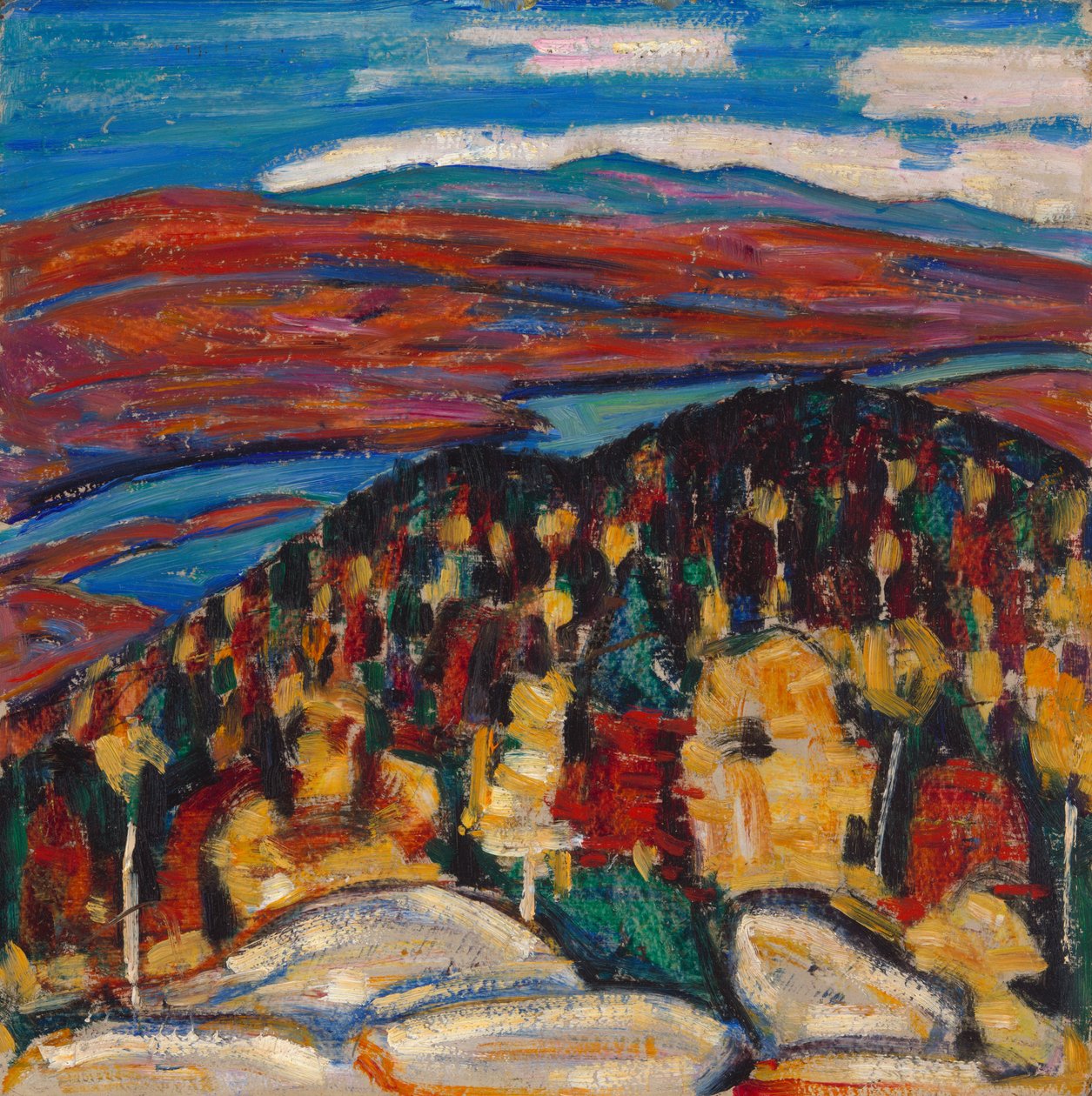 Landskap nr 26 av Marsden Hartley