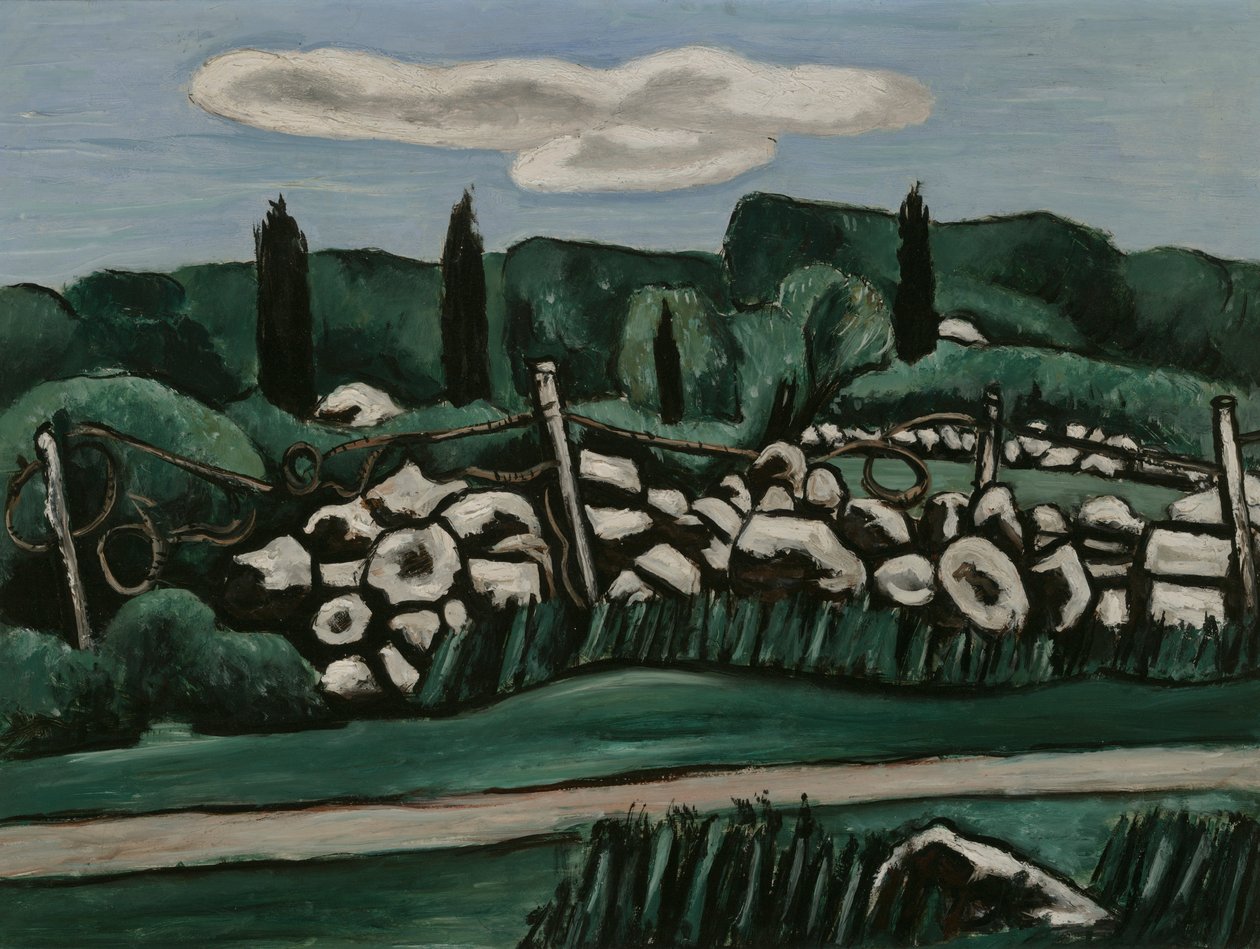 De sista stenmurarna, Dogtown av Marsden Hartley