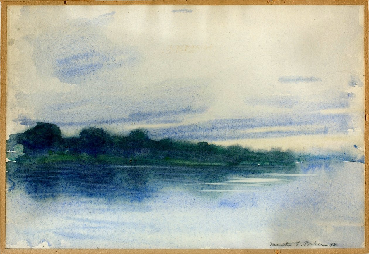 Skymning nr 2 1898 av Martha Susan Baker