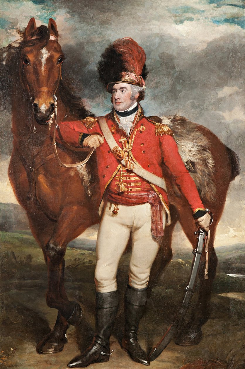 Major OShea of the Loyal Cork Legion av Martin Archer Shee