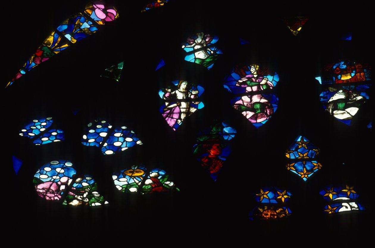 South Rose fönster (målat glas) av Martin Chambiges