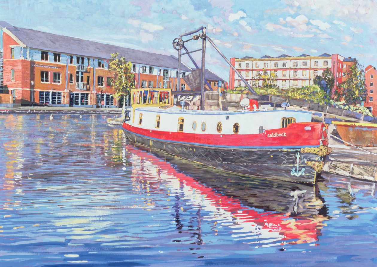 Reflection and Regeneration, 1999 (akryl och gouache) av Martin Decent