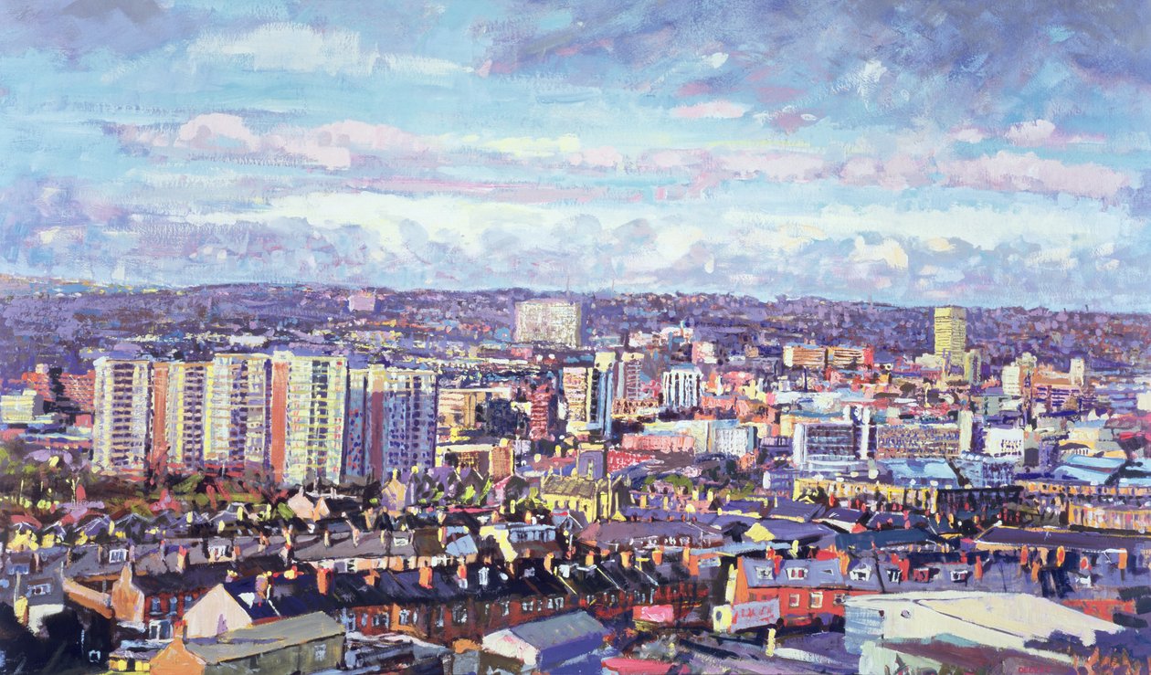 Hela bilden, 1998 (gouache) av Martin Decent