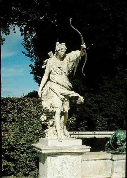Jägaren Diana, från Fontaine de Diane av Martin Desjardins