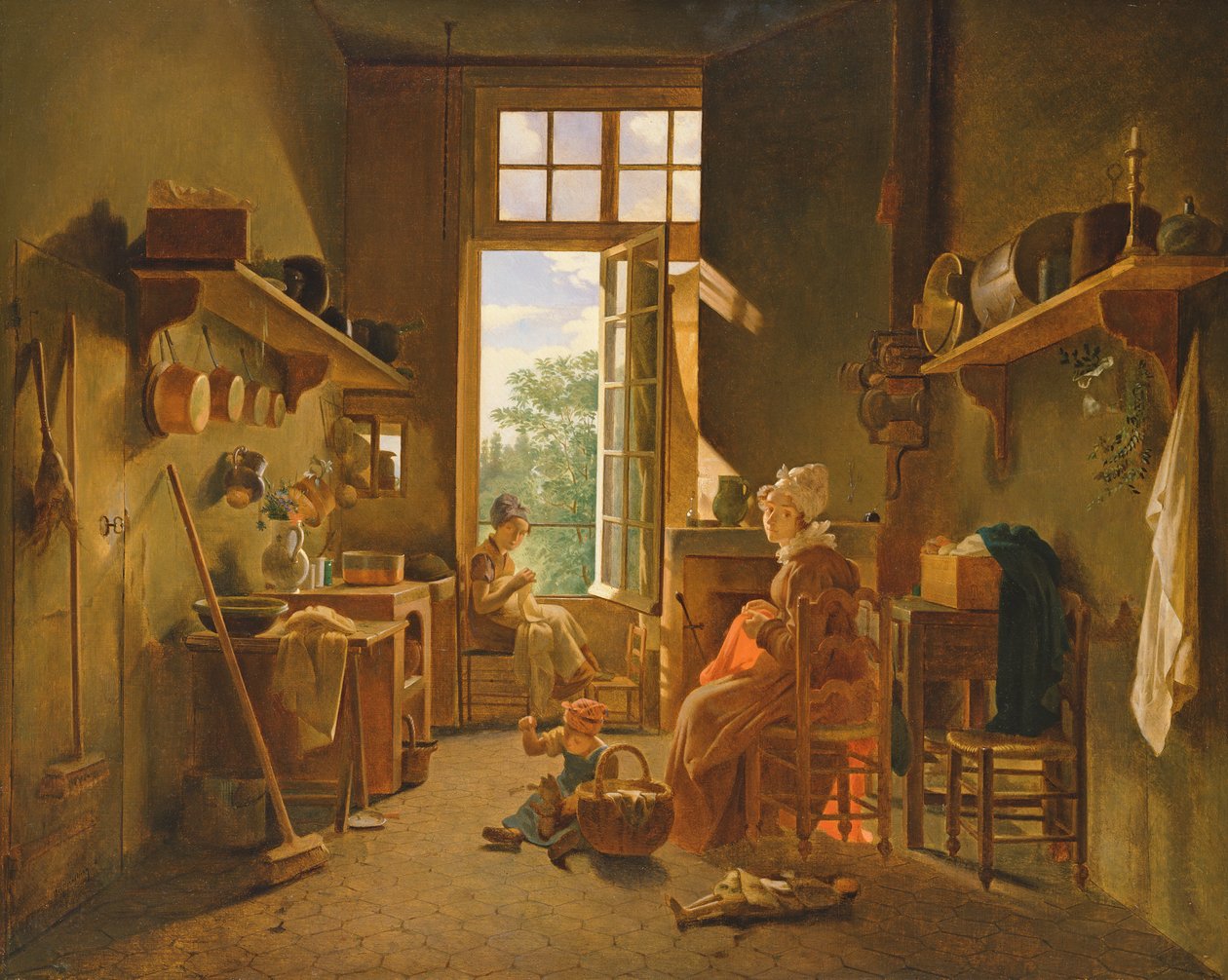 Köksinredning, 1815 av Michel Martin Drolling