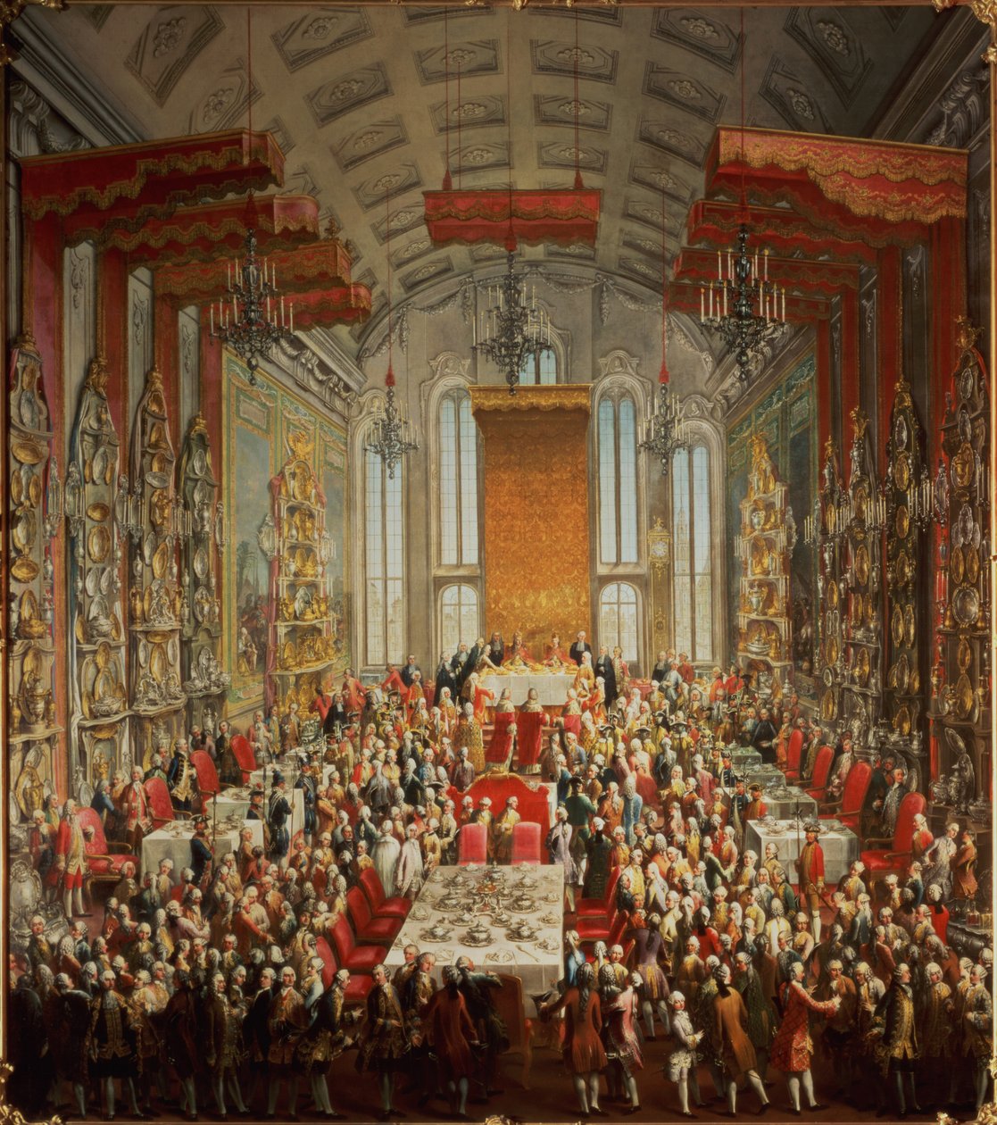 Tausamiga o le Faauuina o Iosefa II i Frankfurt, 1764swed av Martin II Mytens or Meytens