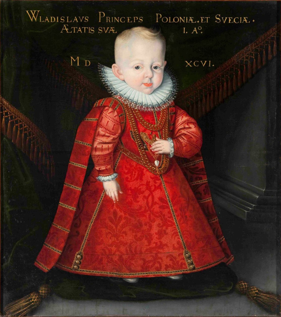 Portrait of Władysław Vasa (1595-1648), son of King Sigismund III of Poland av Martin Kober