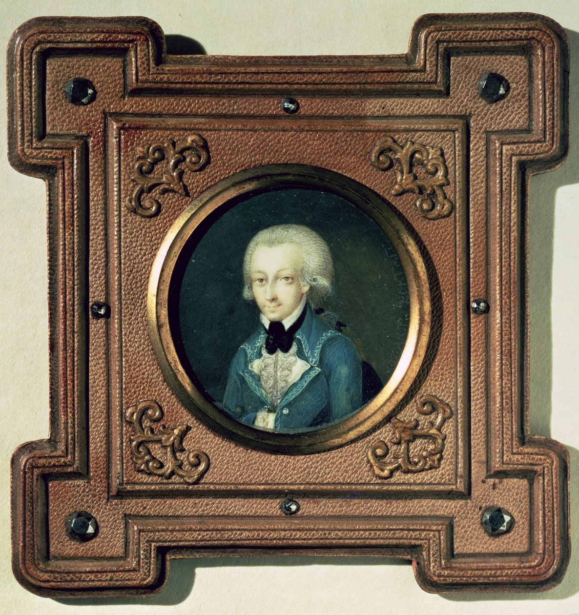 Porträtt av Wolfgang Amadeus Mozart (1756-91), 1773 av Martin Koller