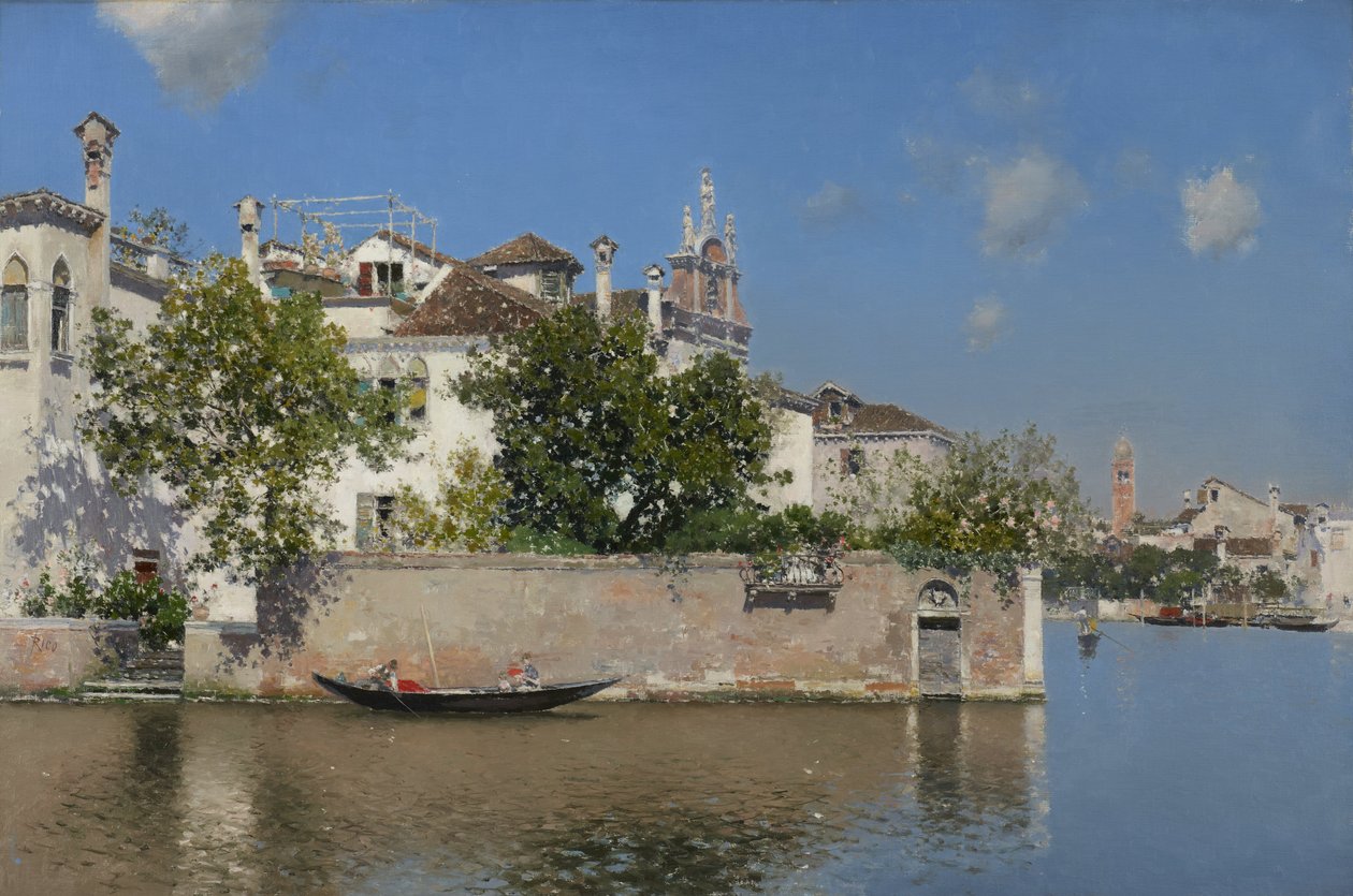 Giardino del Palazzo Vendramin av Martin Rico