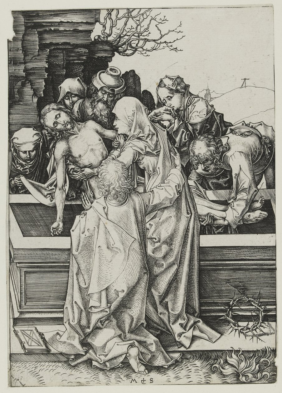 Gravläggningen av Martin Schongauer