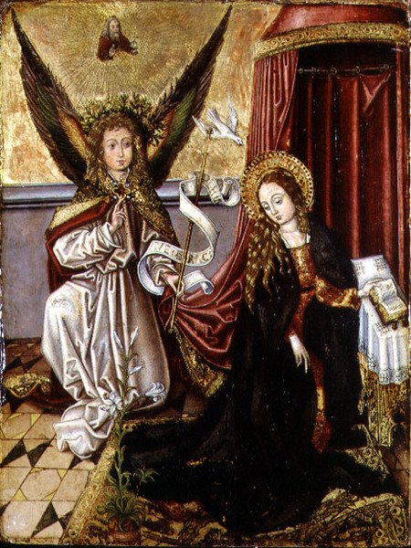Förkunnelsen av Martin (follower of) Schongauer