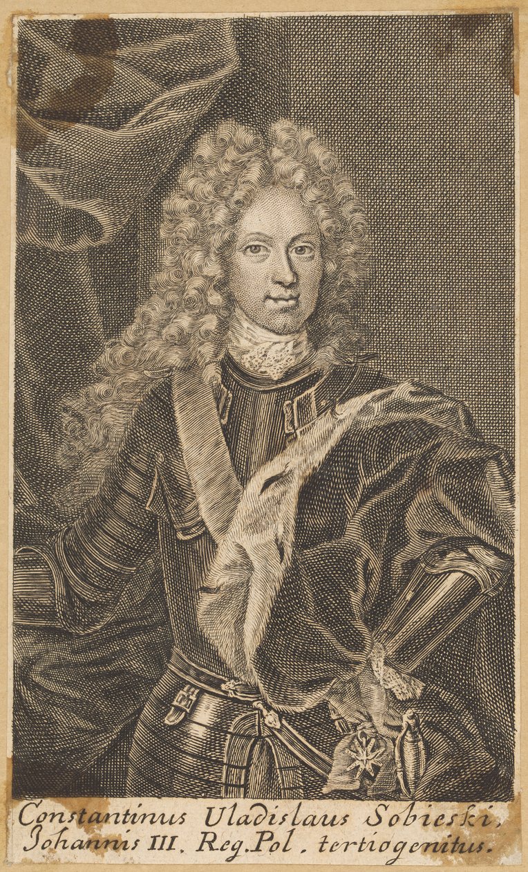 Constantinus Vladislaus Sobieski, Johannis III:s tredje son [Konstanty Władysław Sobieski] av Martin Bernigeroth