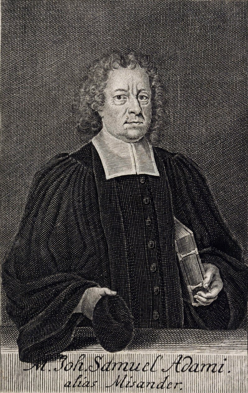 Johann Samuel Adami av Martin Bernigeroth
