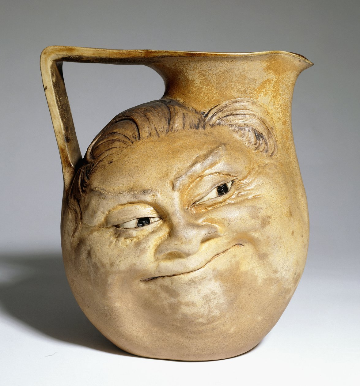 En Martin Brothers grotesk kanna med ett humoristiskt ansikte, 1898 av Martin Brothers