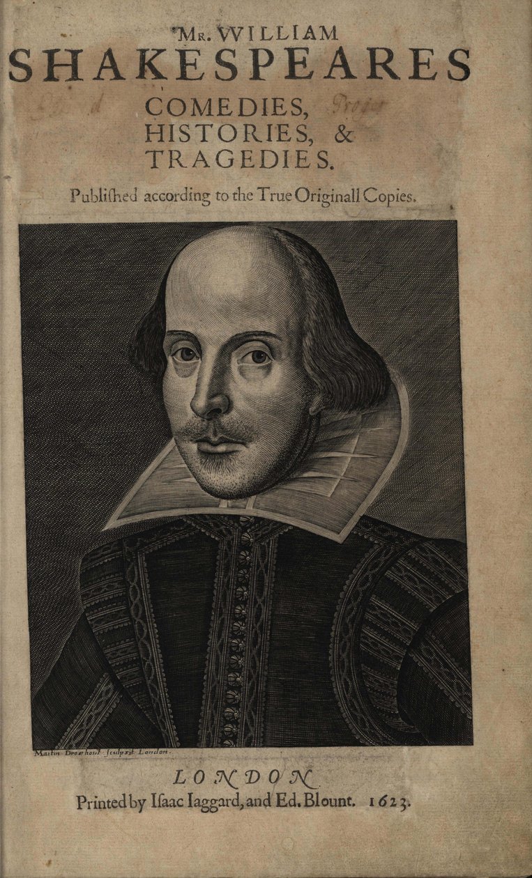 Titelsidan för First Shakespeare