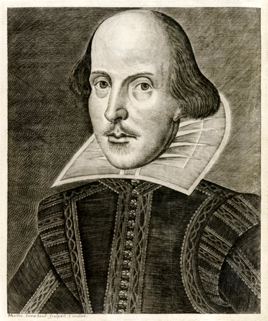 William Shakespeare från titelsidan för 