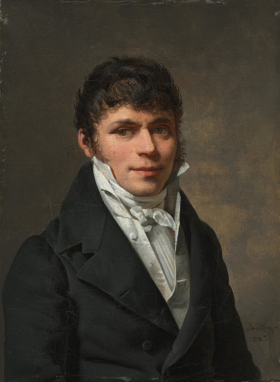Nicolas Louis Faret och Madame Nicolas Louis Faret, 1812. av Martin Drölling