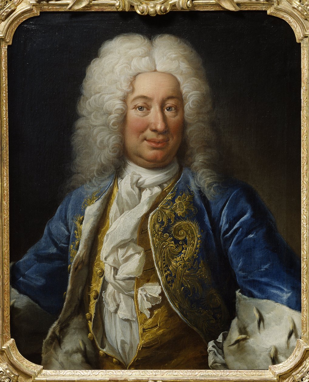 Le roi Frederic I de Suede - Porträtt av kung Fredrik I av Sverige (1676-1751), av Mijtens (Meytens), Martin van, den yngre (1695-1770). Olja på duk av Martin II Mytens or Meytens