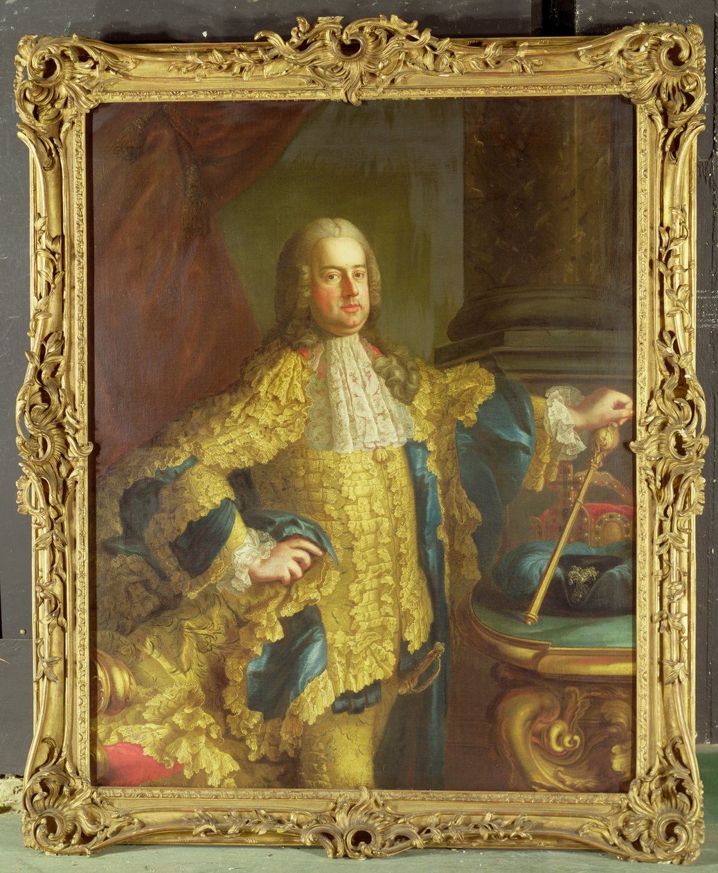 Porträtt av kejsar Frans I (1708-65) av Martin II Mytens or Meytens