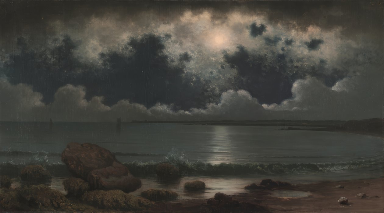 Martin Johnson Heade / "Point Judith, Rhode Island", 1867-1868 av Martin Johnson Heade