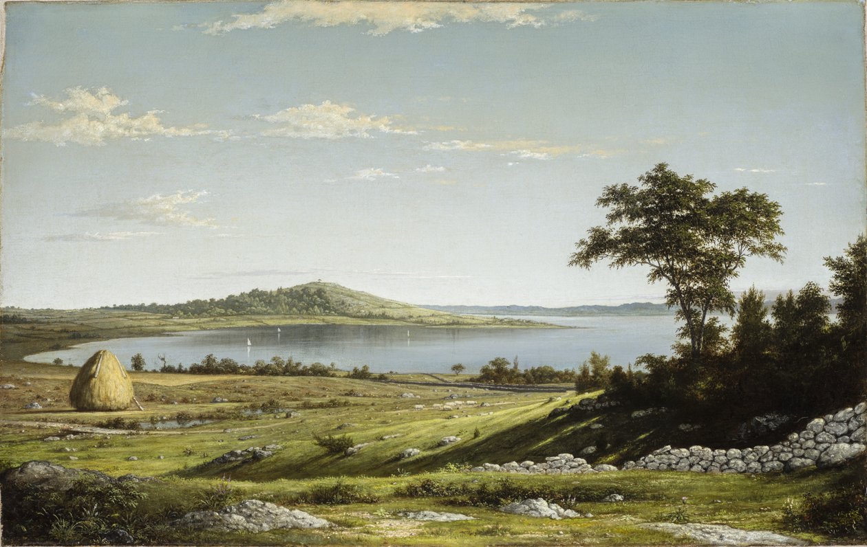 Rhode Islands kust av Martin Johnson Heade