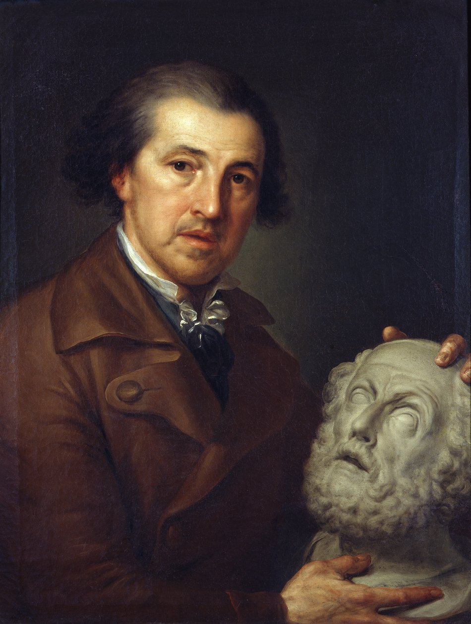 Porträtt av Giuseppe Franchi av Martin Knoller