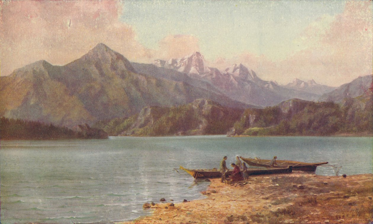 Cascade Mountains, 1916 av Thomas Mower Martin