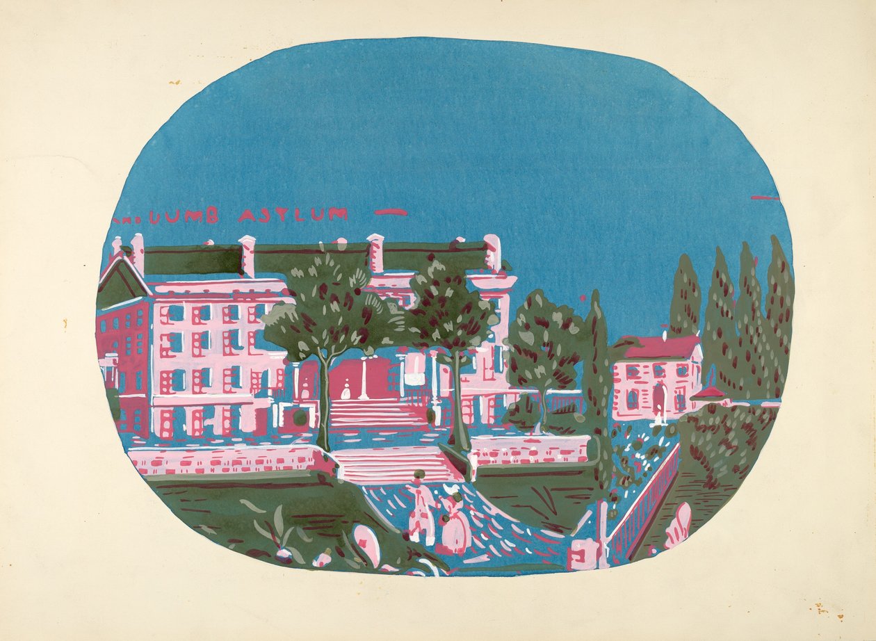 Bandbox Design Deaf and Dumb Asylum, ca. 1939. av Martin Partyka