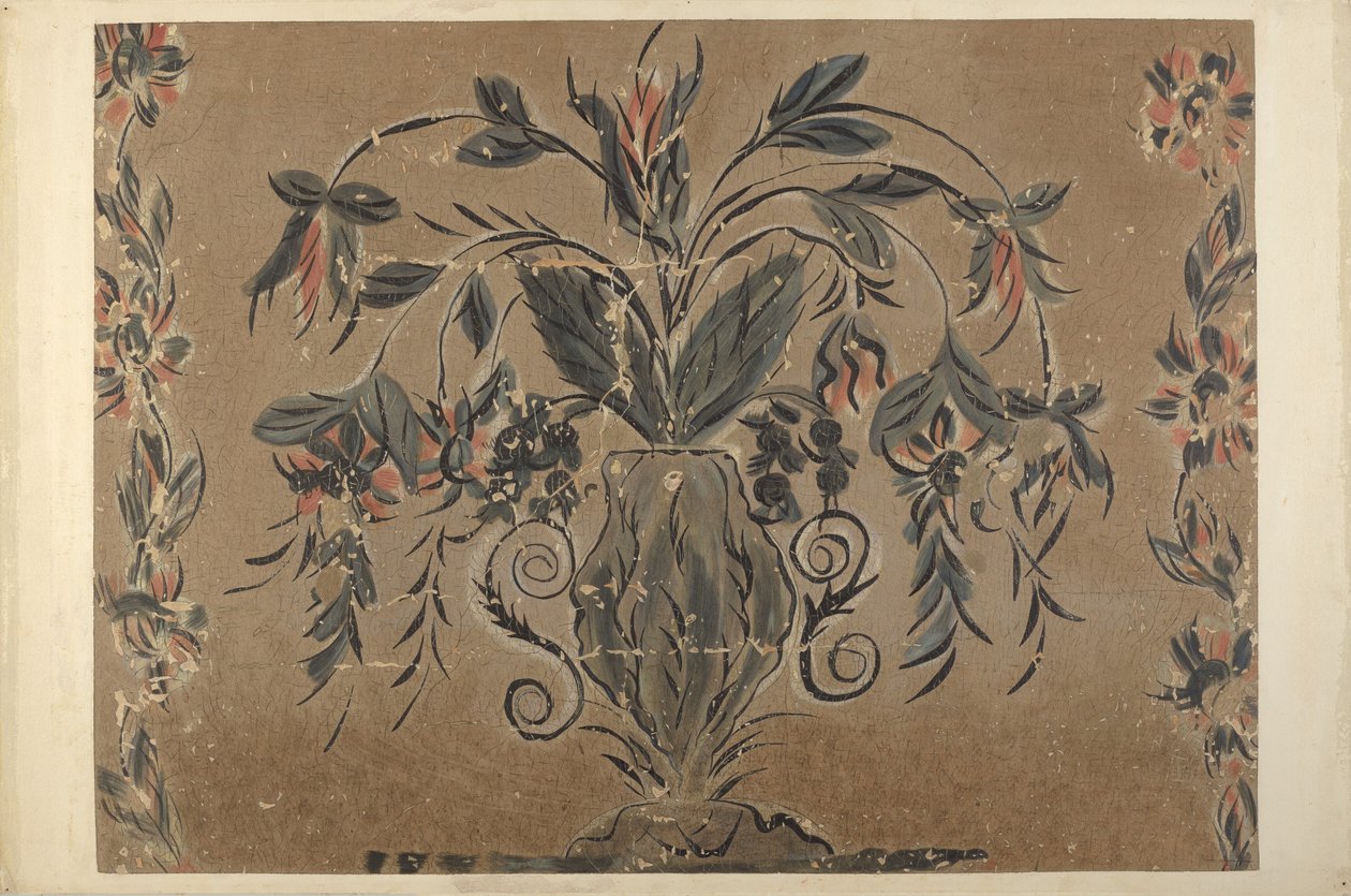 Väggmålning, c. 1939. av Martin Partyka